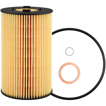 Baldwin Filters Oil Filter Element, 5-3/8"x3-9/32"x5-3/8" P7017